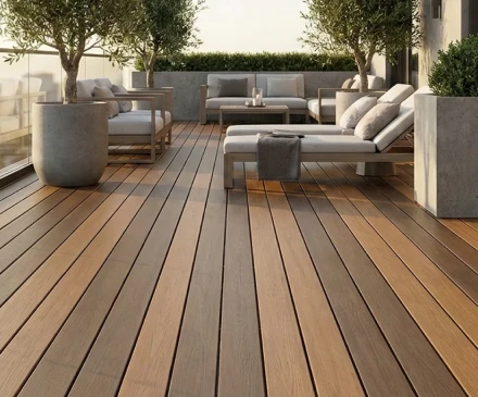 Dual-Sided Composite Decking